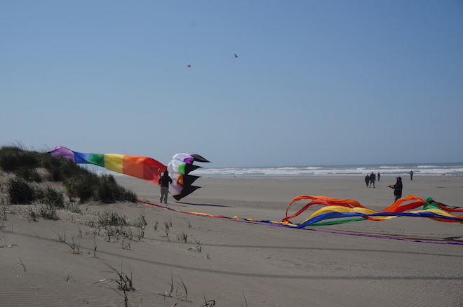 Long Beach, Washington kites